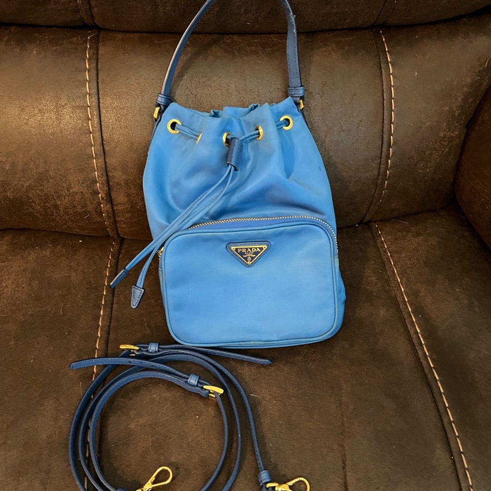 Prada Nylon Bucket Bag